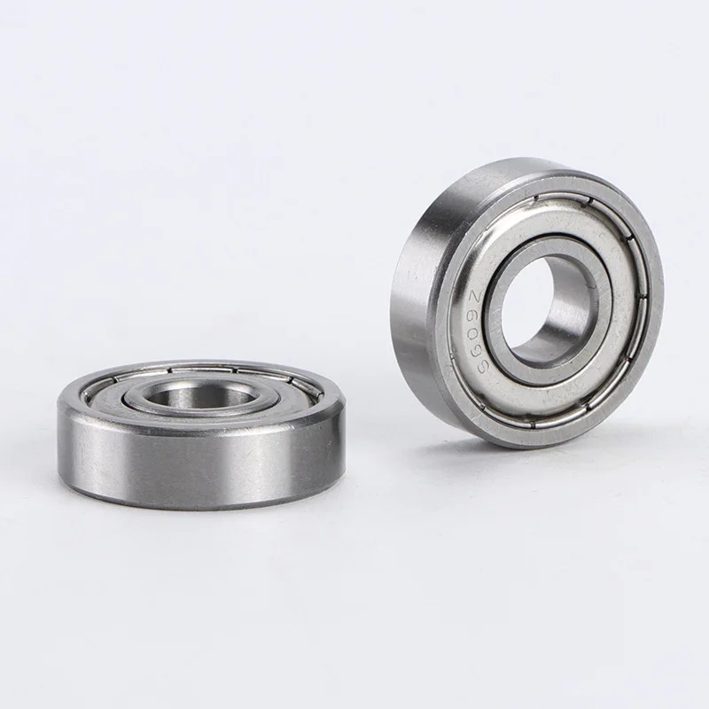 50pcs stainless steel bearing S609ZZ 9x24x7mm Deep Groove Ball bearing double shielded S609 ZZ ABEC-5 9*24*7 mm 609