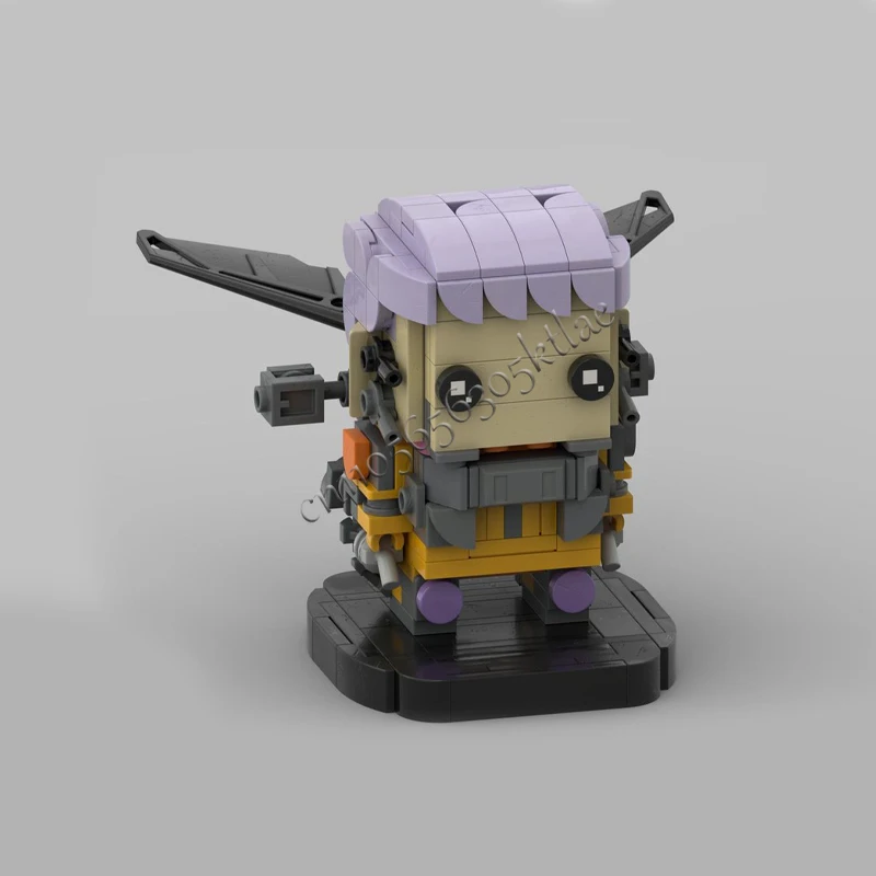 255 Piezas MOC Serie de Personajes de Películas Valkyrie Brickheadz Modelo DIY Rompecabezas Creativo Regalo de Cumpleaños Figuras de Dibujos Animados Juguetes