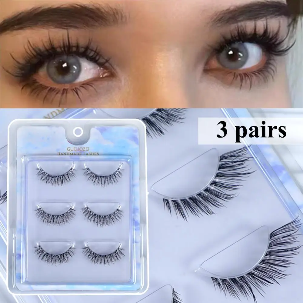 

Lash Extension Clear Stem False Eyelashes Sweet Nature Decor Long Cosmetics Reusable Beauty Supplies Useful Eye Makeup Lash