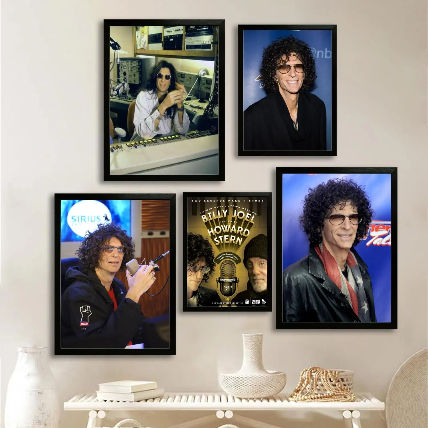 Howard Stern Canvas Art Poster and Wall Art, Picture Print, Modern Family Bedroom Decor,Decorative painting