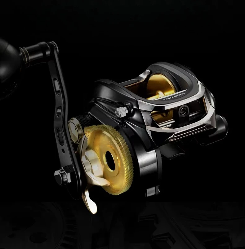 High Quality Baitcast Reel with Memory Function - 12KG Large Resistance, Durable & Smooth Operation, Ideal for Boat Fishing