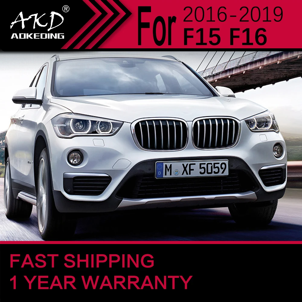 

Автомобильные фары для BMW X1 F48 F49 Светодиодные фары 2016-2019 X1 Фара Drl Объектив проектора Автомобильные аксессуары