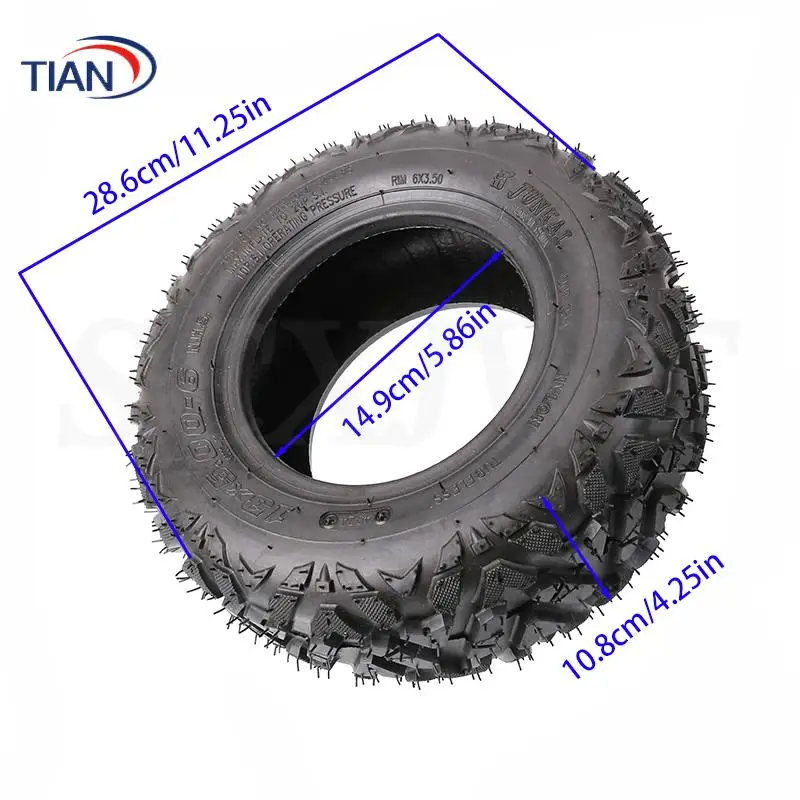 NEW 6-inch 13x5.00-6 tubeless tire, suitable for Atv kart mini four-wheel off-road thick tire