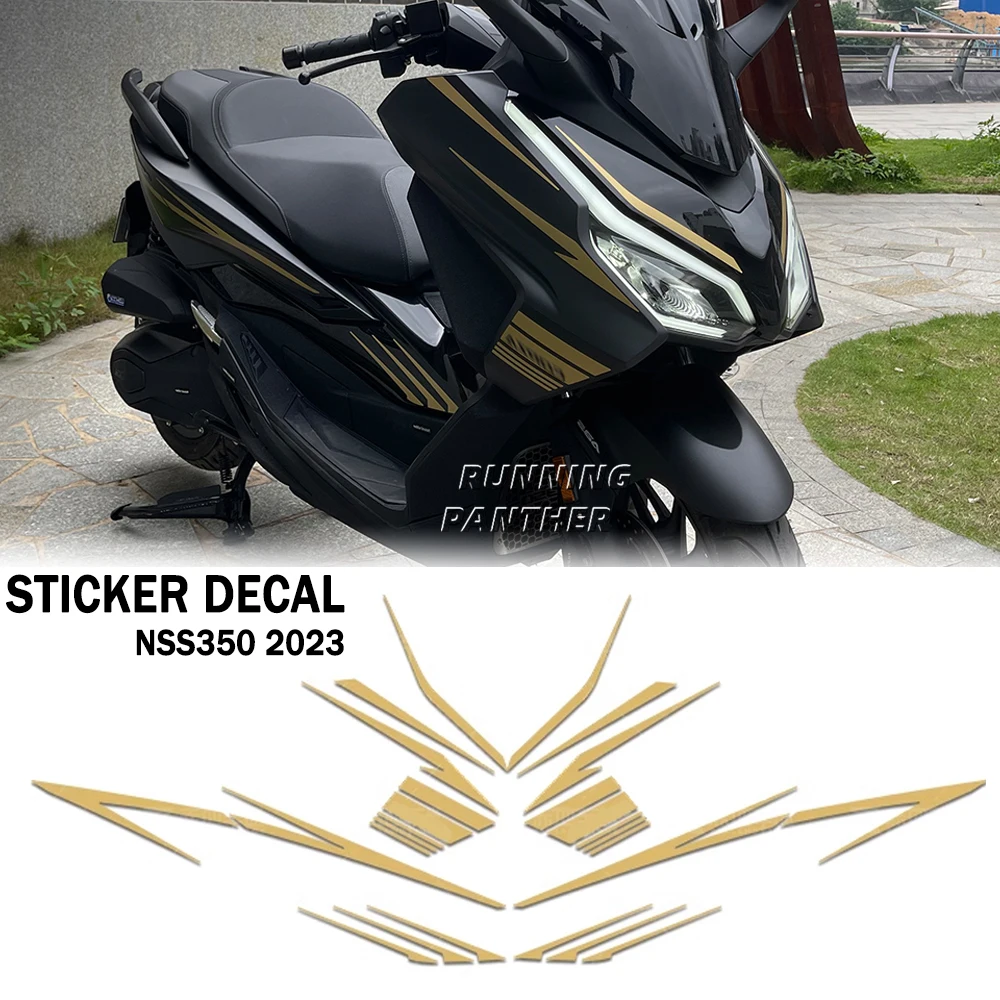 

NSS350 2023 Motorcycle Accessories Body Decal Decoration Decal Sticker Protection Kit Suitable for Honda NSs350 SS350 2023