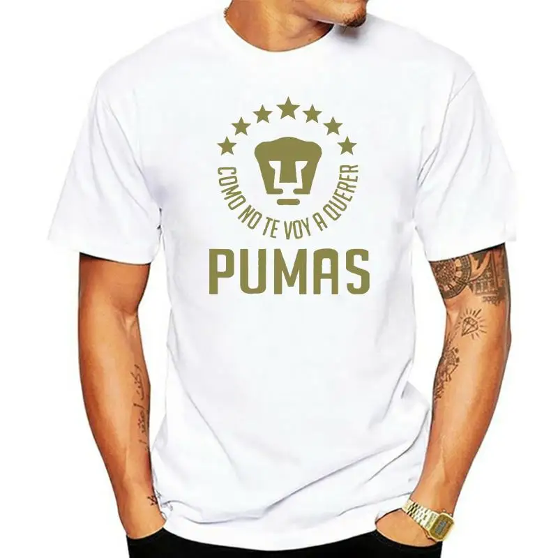 Pumas Unam Mexico Camiseta T Shirt Jersey Futbol Soccer Universidad Liga Mx Short Sleeve Fashion Summer Printing Casual 015914