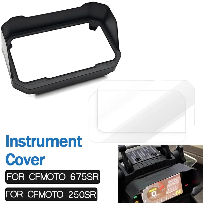 

For CFMOTO CF 675SR 250SR 500SR Speedometer Cluster Screen Scratch Protection Film Sun Visor Cover 675sr 250sr 500sr