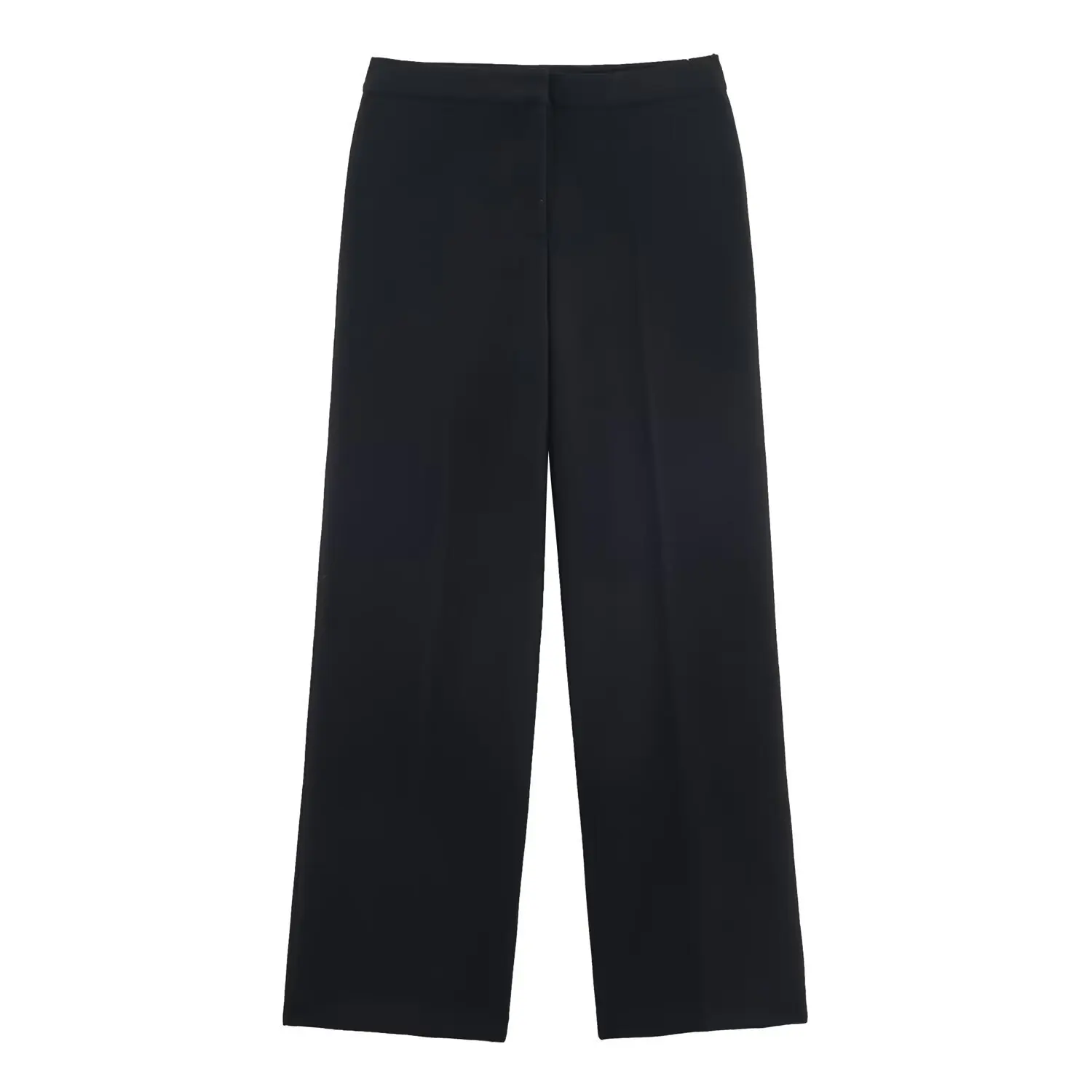 Maxdutti 2026 موضة جديدة السراويل النسائية ، ملابس امرأة الحد الأدنى مكتب سيدة الظهر ركاب بناطيل كاجوال البدلة السراويل #3