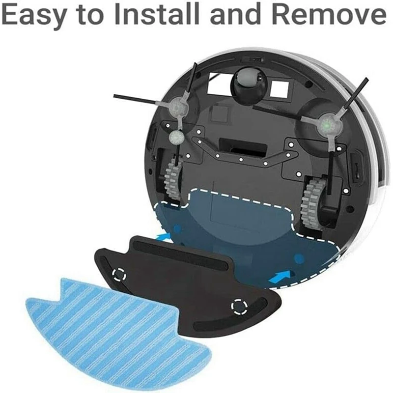 YCOC-20 шт. запасные части для Lefant M210B M213S M210S M210 M213 роботизированный пылесос подушечки для швабры HEPA фильтр боковые щетки