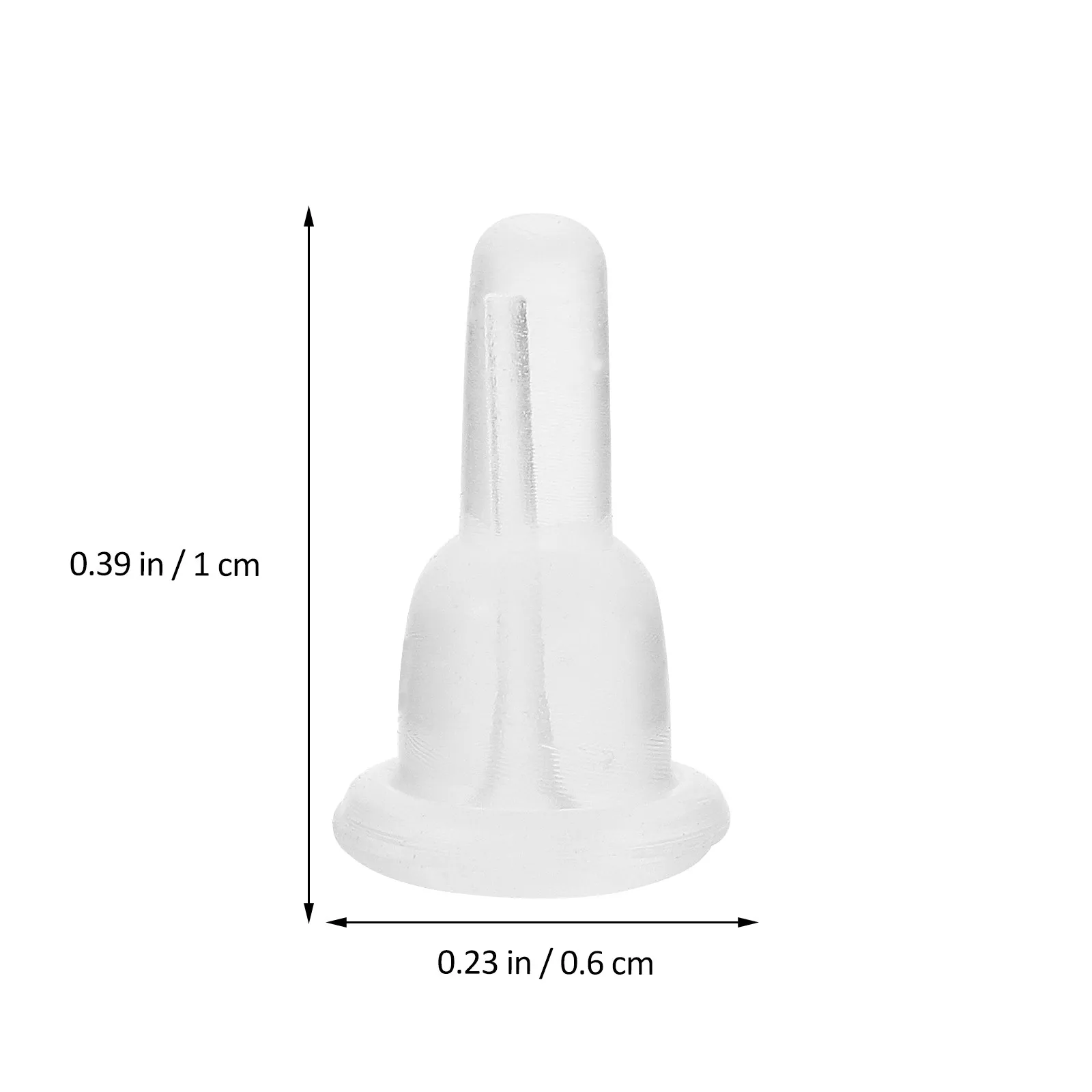 50Pcs Silicone Earring Stoppers Strong Wear Break Resistance Easy Grip Secure Fit Earring Backs DIY Jewelry Accessories Ear Back