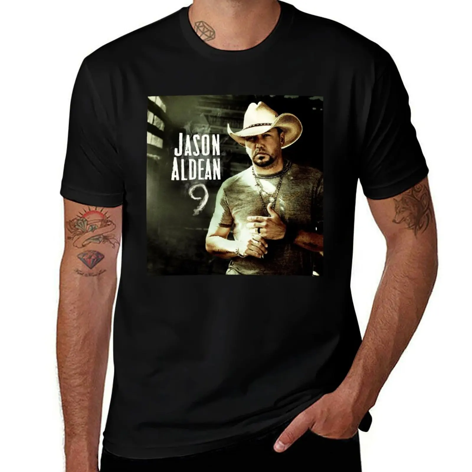 

jason aldean nine tour 2021 dedekyo T-Shirt aesthetic clothes street wear funny costumes custom t shirt mens plain t shirts