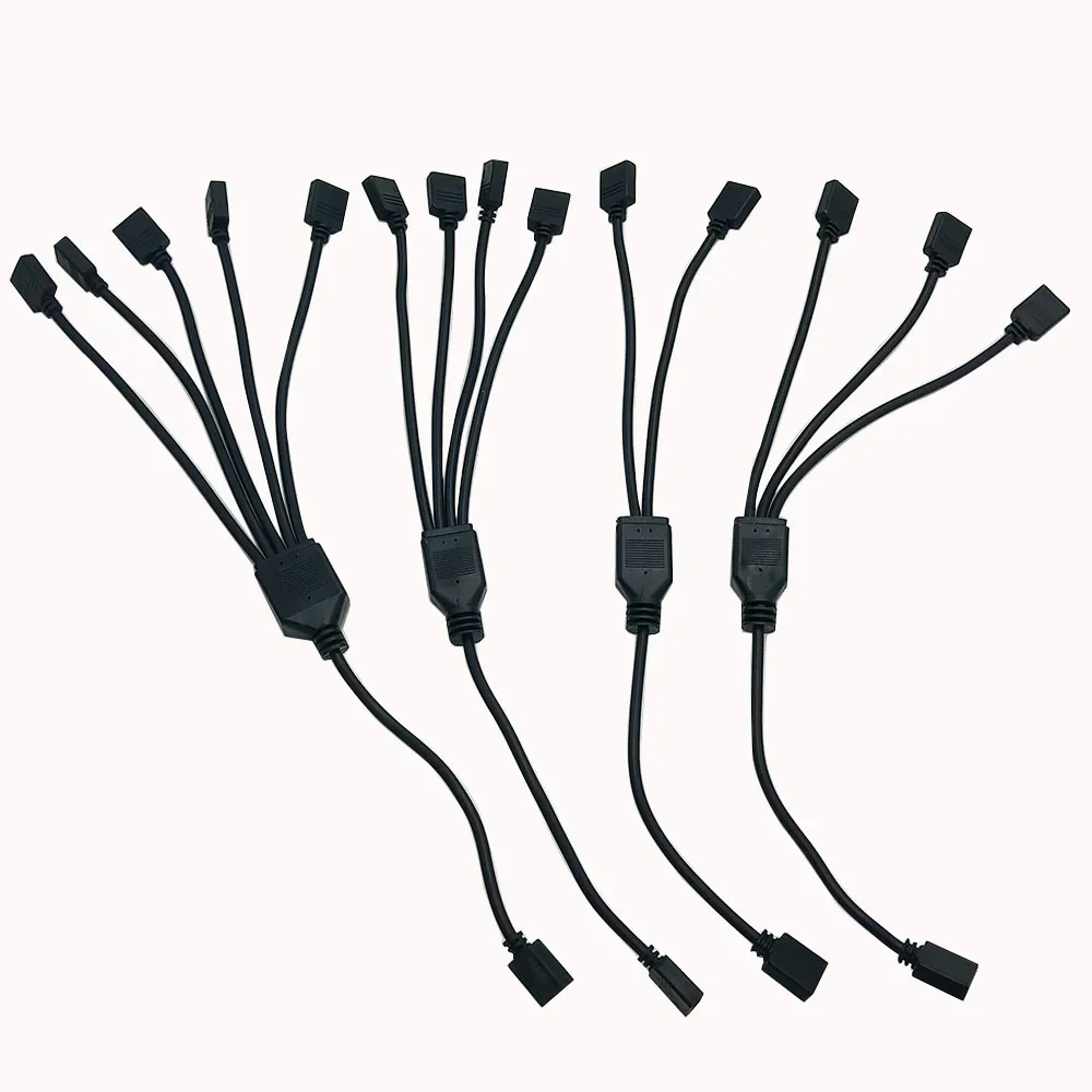 

Motherboard RGB SYNC Splitter 5V 3Pin ARGB/12V 4Pin RGB SYNC HUB Transfer Extension Cable For M/B ASUS GIGABYTE MSI