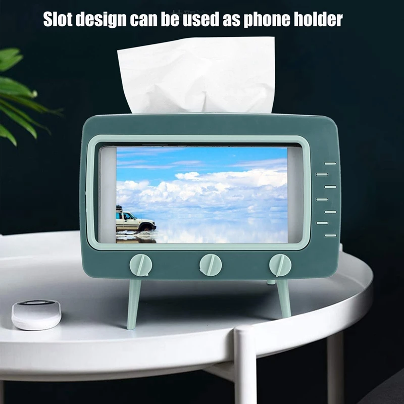 ABDJ-TV กล่องกระดาษทิชชูห้องนั่งเล่นโต๊ะกาแฟ Multi-Function กล่องเก็บห้องน้ําเดสก์ท็อปกล่องกระดาษ