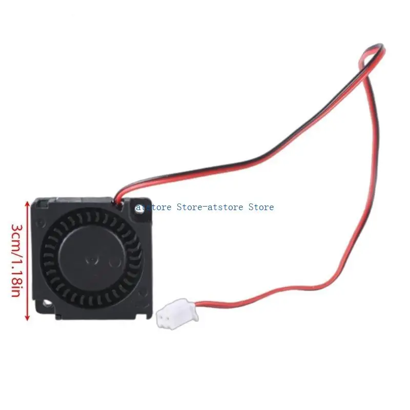 H37D 30x30x10 مللي متر فرش 3010 توربينات منفاخ مروحة 2Pin استبدال طابعات ثلاثية الأبعاد