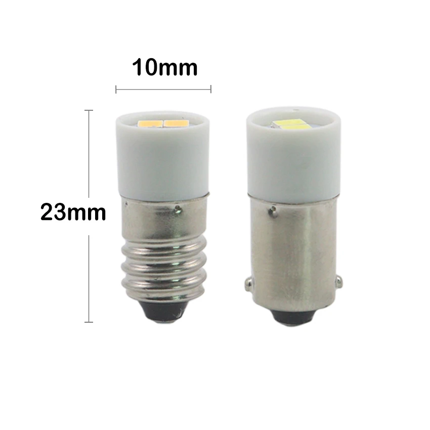 

led t10 BA9S And E10 Led 220v Indicator Bulbs for Automotive Lighting 6.3V 12V 24V 48V 60V 110V