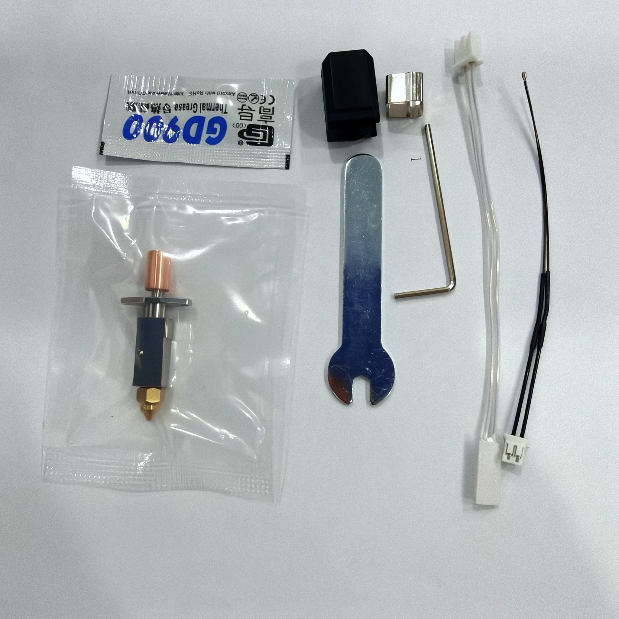 

Updated Hotend For Creality K1/K1 Max 550°C High Temperature Ceramic Heating Block Kit For Creality K1/K1 Max 3D Printer Parts