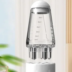 Aplicador de mini cuero cabelludo portátil Líquido de aceite esencial Massaje Circuito Líquidos Guía contra la pérdida de cabello Aplicación de cuernos de cabello Aplicación Medicamentos Herramientas 8 Mejor herramienta de aceite para el cabello de ventas - №7