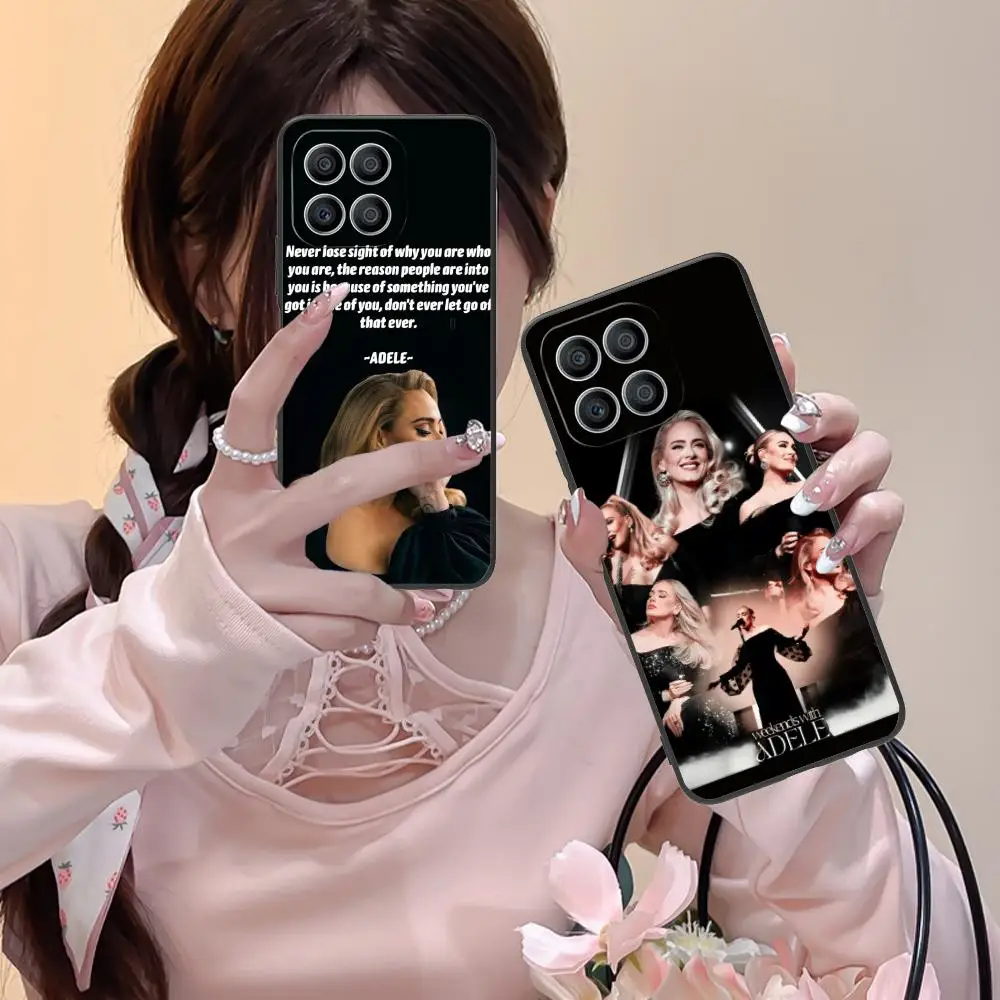 Adele Adkins Custodia per cellulare per Honor 90 80 70 60 50 30 20 10 9 8 7 Pro S SE Lite 5G Stampa a colori Cover di lusso