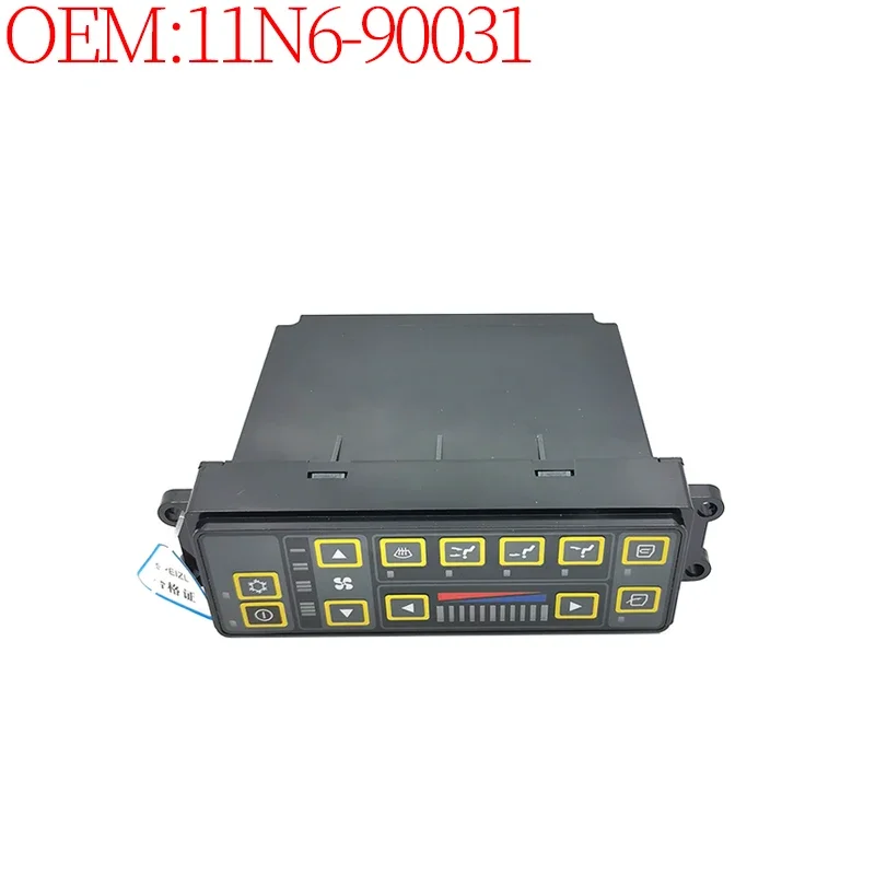 

Excavator Construction Machinery Accessories 11N6-90031 11N690031 Air Conditioning Control Panel for Hyundai R225-7 R210LC-7