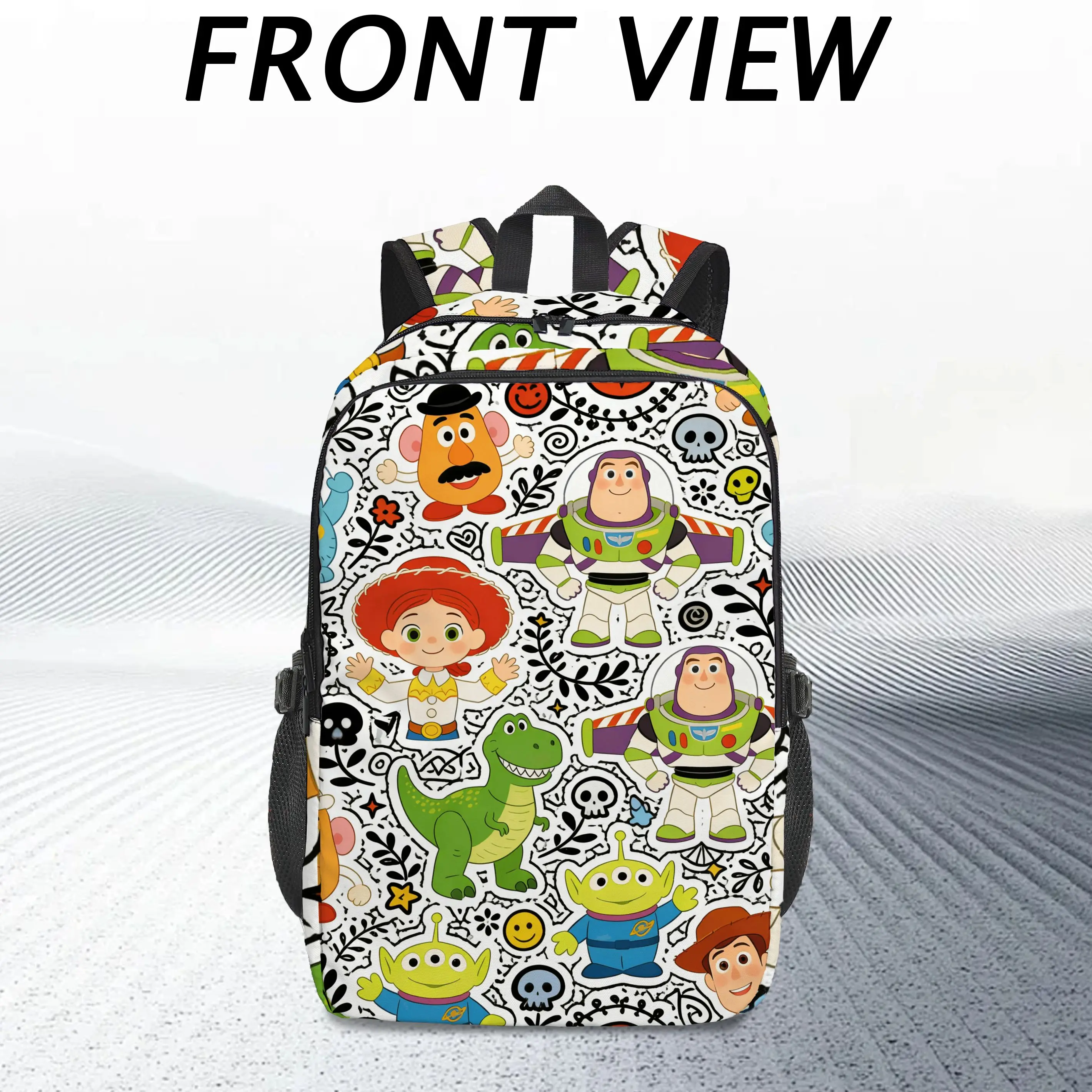 

1pc Disney Toy Story Buzz Lightyear Computer Backpack, Fashionable and Simple, Unisex, Large Capacity, High-Quality Gift