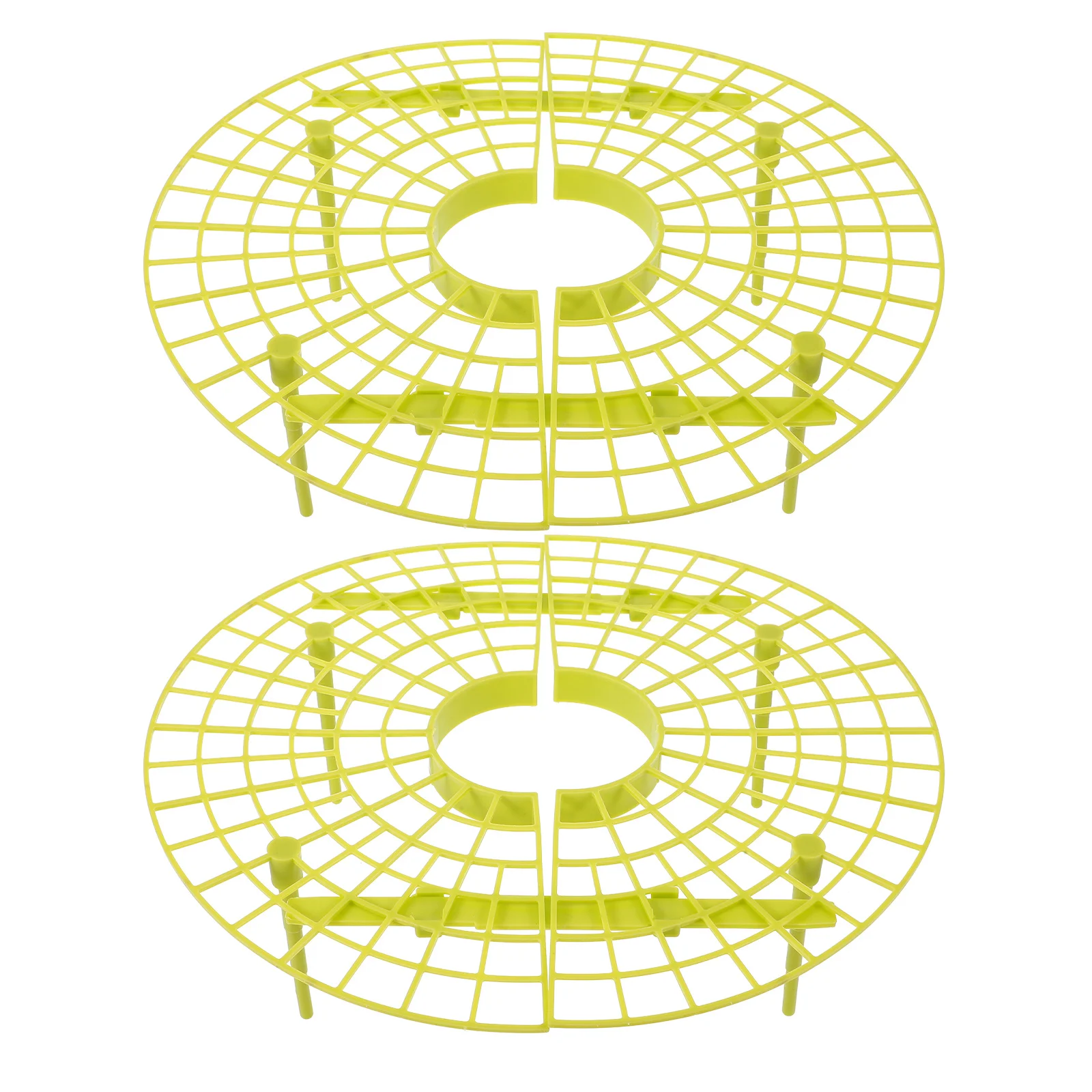 

2Pcs Strawberry Plant Support Stands Plastic Climbing Racks Balcony Vegetable Growing Frames Garden Vines Holders