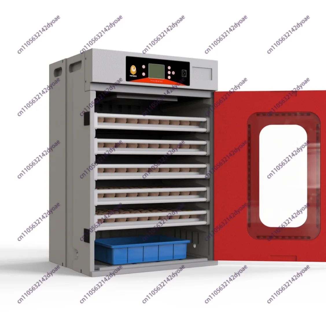 400 Eggs Fully Automatic Incubator Digital Temp & Humidity Control, Auto Egg Turner, 110V/220V, for Chicken Duck Quail for farms
