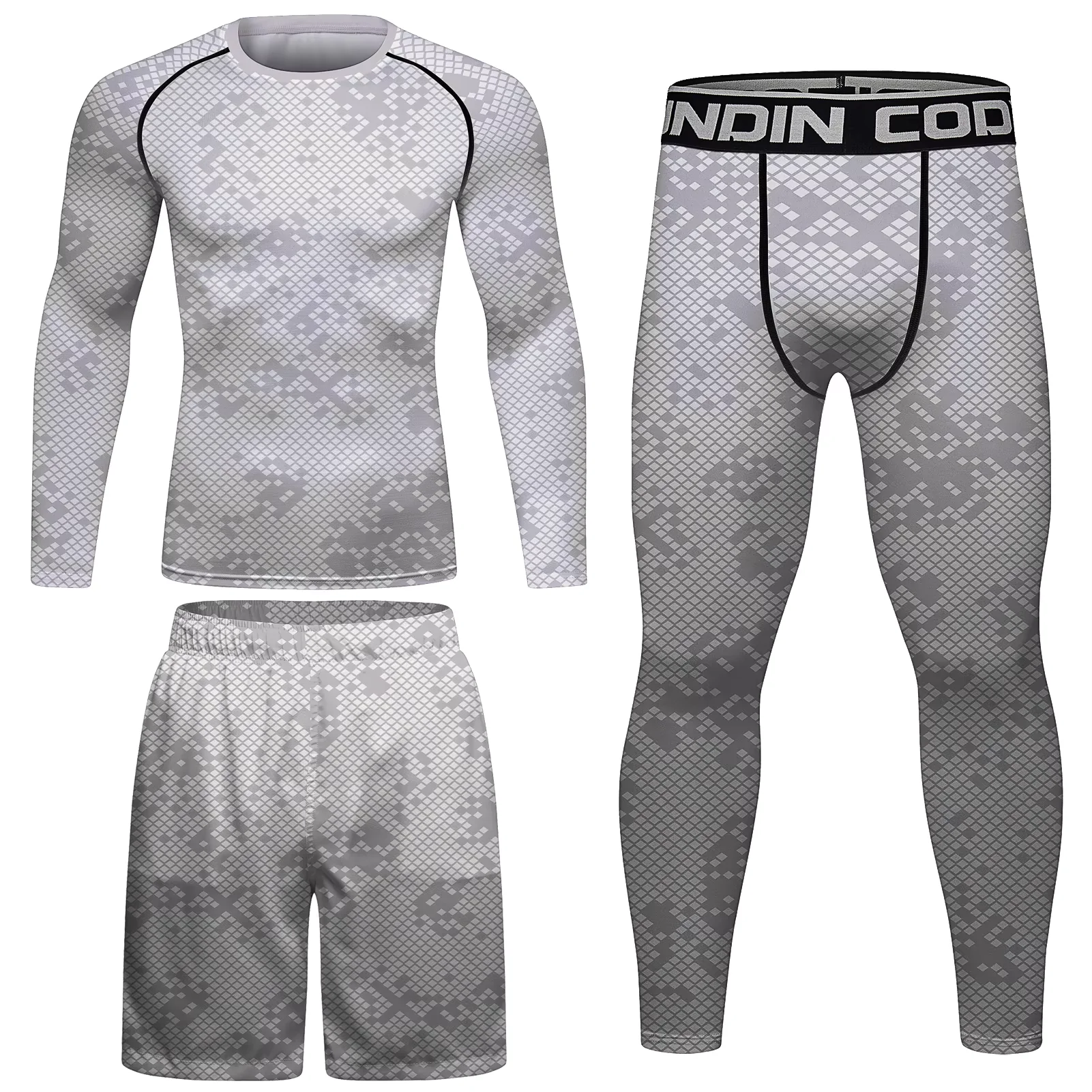 Graphics Boxing MMA Shirts+Shorts Sportswear Men Beach Swimming Surfing Rashguard Sets Male Bjj Kickboxing Fighting Sportsuits