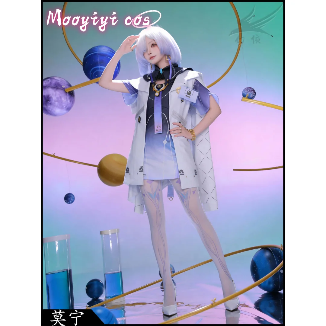 

Newly Game Wuthering Waves Lynae ‌Mornye Cosplay Costume Halloween Christmas Role Playing S-3XL Female role Women Dress