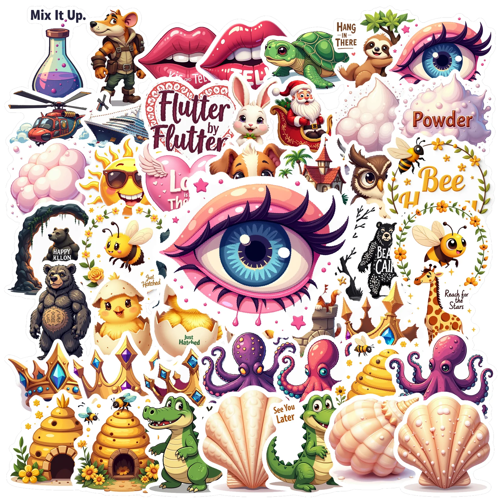 50 sztuk zabawny helikopter naklejki samoprzylepne pcv burza pogoda lotnictwo naklejki papiernicze na laptopa dziennik butelka wody księga gości