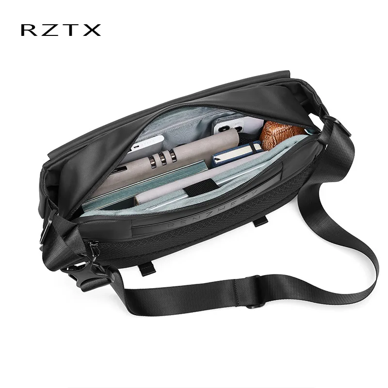 Chest Bag Crossbody Bag Men's Waist Bag Fashion Small Shoulder Bag Large Capacity Waterproof Messenger Bag Folding Travel Bag view 5