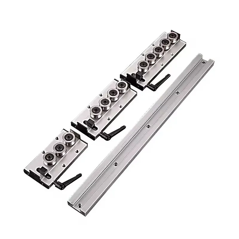 Built-in Dual-Axis Linear Guide 28mm SGR10 SGR10E Roller Slider 1 Set: 1 SGB10 Block And 1 SGR10 Guide L100-1150mm Woodworking