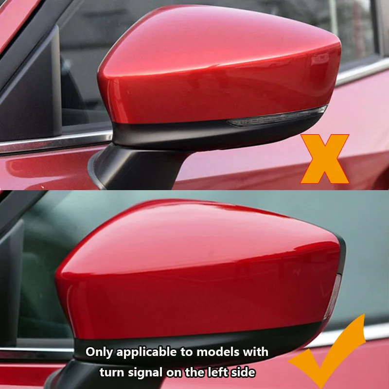 For Mazda 3 Axela 2014 2015 2016 Outer Rearview Mirrors Cover