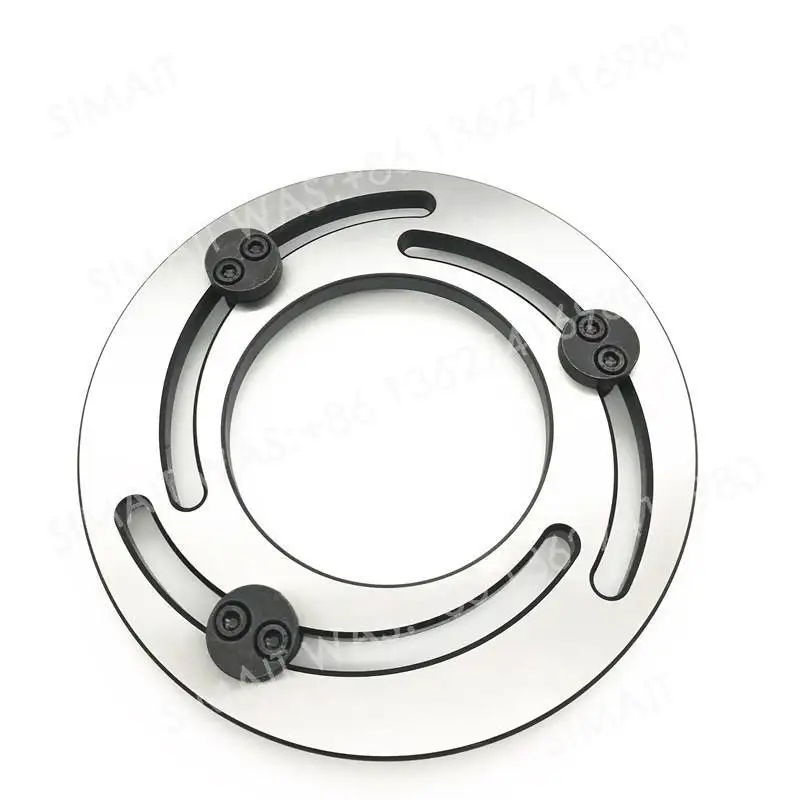 4/5/6/8/10 Inch Hydraulic 3-Jaw Forming Ring, Pipe Bender Shaping Tool for Metalworking and Duct Fabrication
