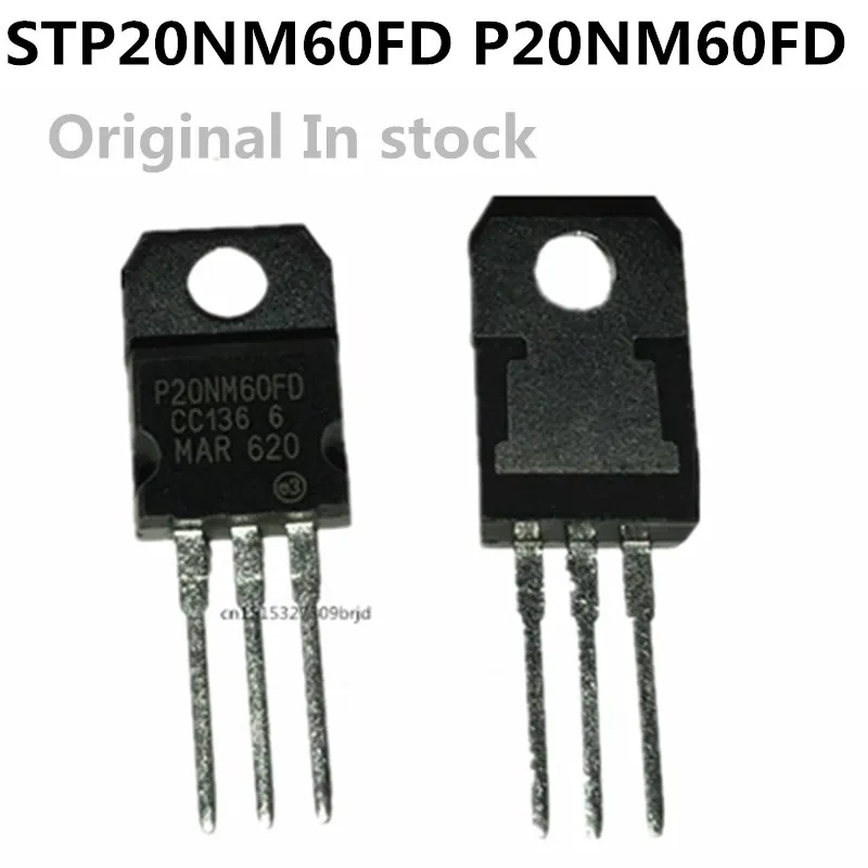 Original 5PCS/ STP20NM60FD P20NM60FD 600V 20A TO-220