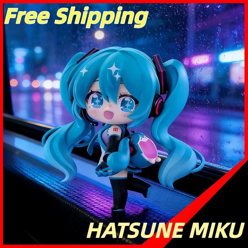

Q версия аниме фигурка HATSUNE MIKU UWA серии мини мягкая улыбка боль сумка фигурка модель коллекция игрушек подарок, с розничной коробкой