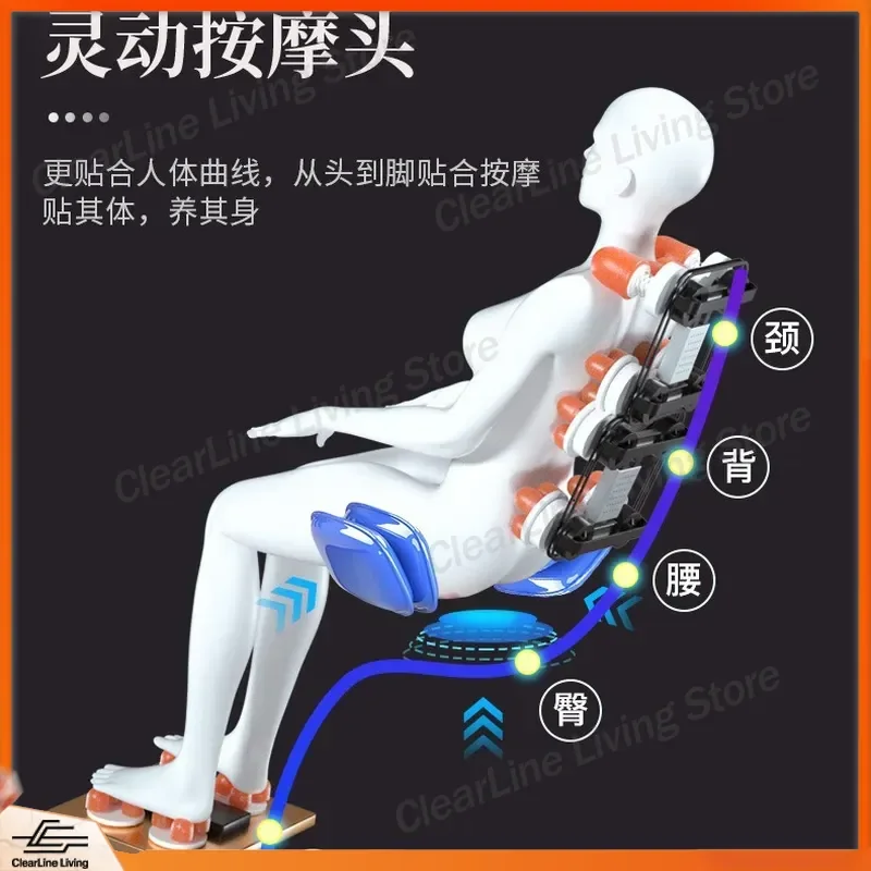 for Jingdian Multifunctional Automatic Intelligent Space Capsule Massage Chair Small Full Body Household for Elderly