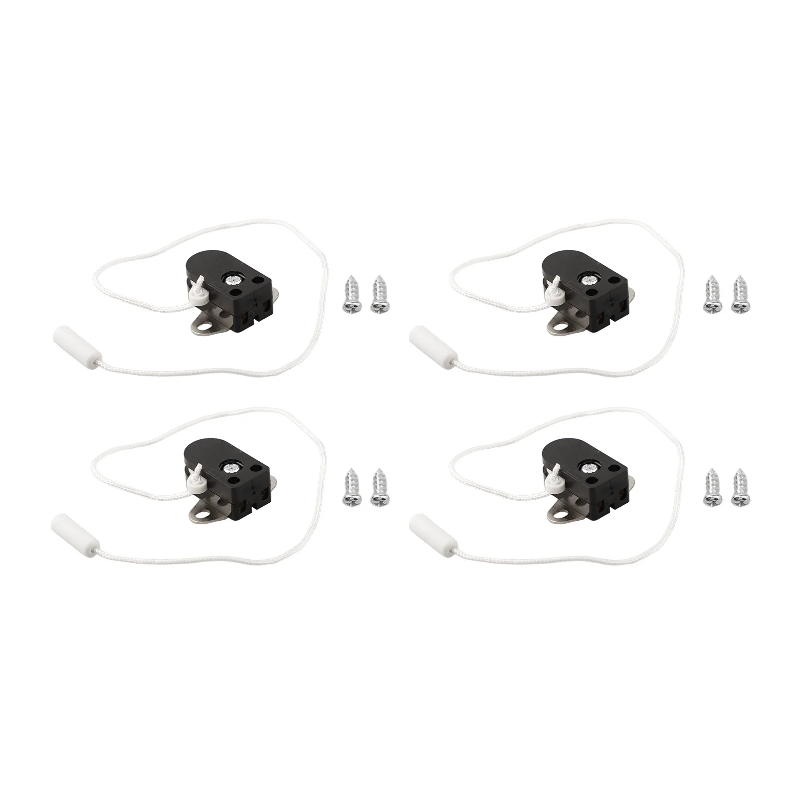 家具照明シャンデリア制御ミニプルスイッチ 2 穴プレートデザイン 250V 2A 定格コンパクトデザインミニサイズ