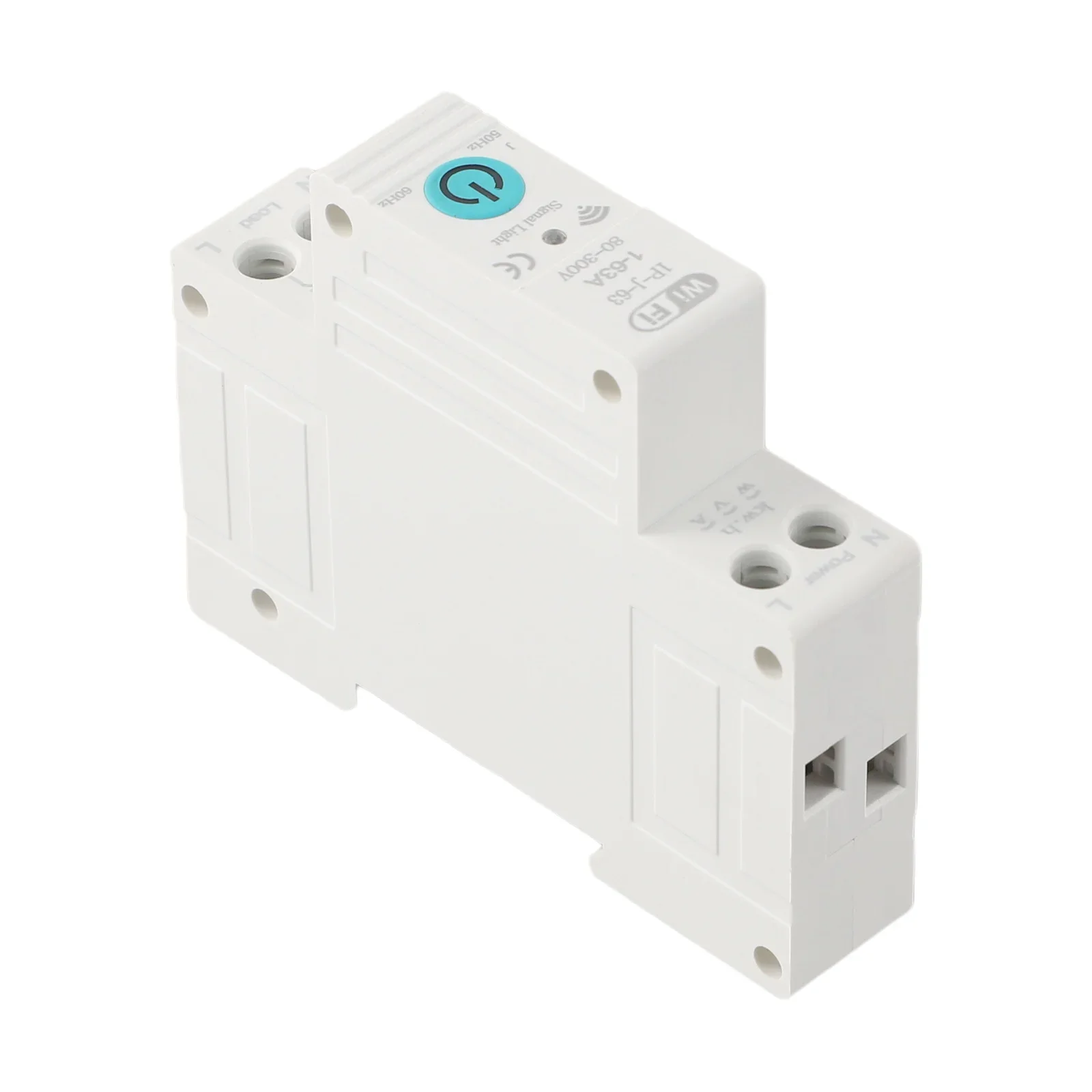 18.3*71.4*87mm Smart Circuit Breaker Overcurrent Protection Remote Control Voice Control Wide Voltage Range AC 90-300V