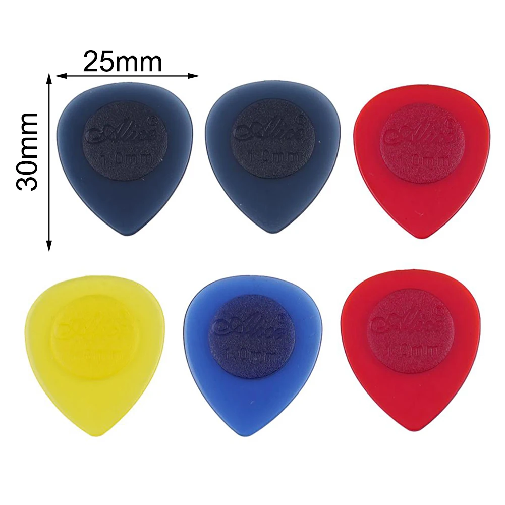 

6pcs Alice Guitar Pick 30*25MM Acoustic Music Picks Plectrum 1/2/3mm Hot Sale Guitar Accessories ABS