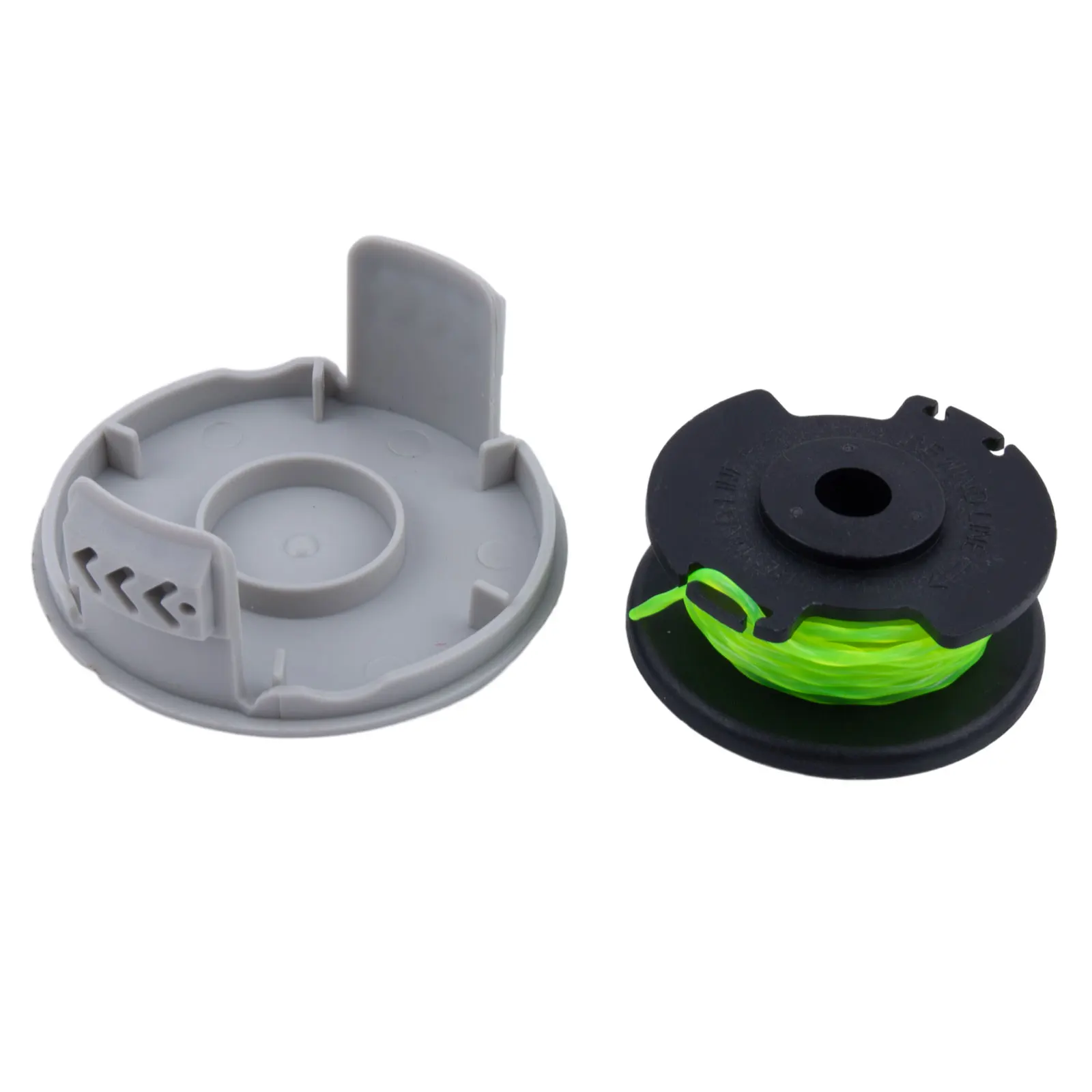 

String Trimmer Parts Trimmer Spool Cap Replacing Spools 3pcs Automatic Green Solid Thread Length Per Spool : 3