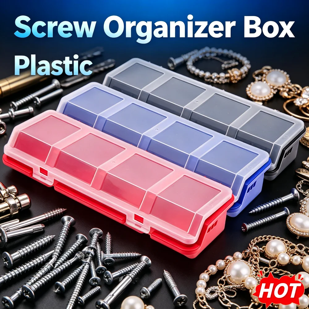 Large Size Storage Box with Compact Design Suitable for Storing Chargers USB Cables Wireless Earbuds and Personal Items