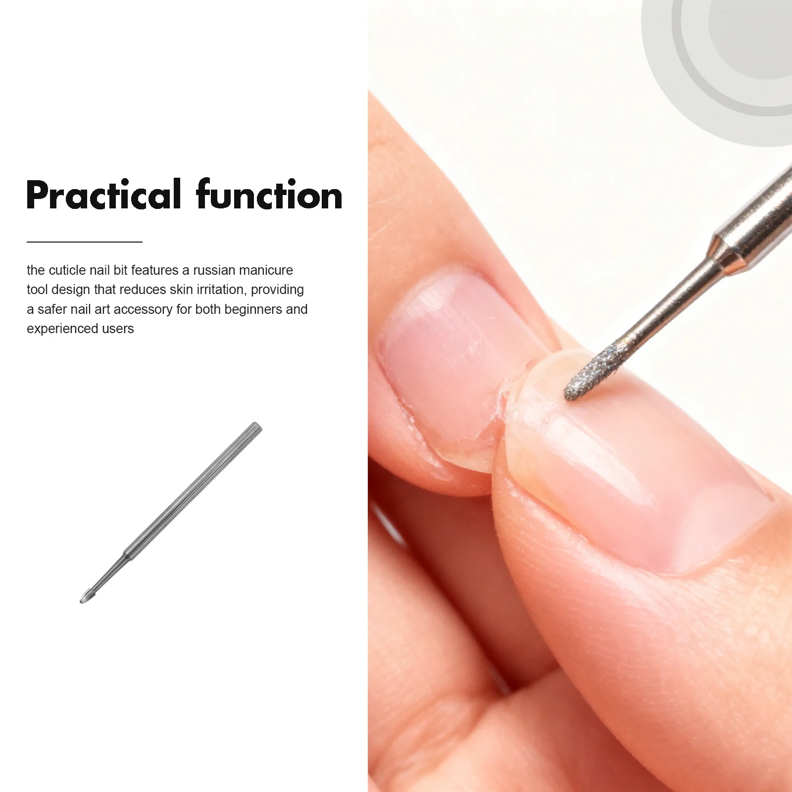 Jeu de forets pour l'élimination du vernis Gel acrylique, lime à ongles électrique, têtes de meulage, outils de manucure et de pédicure, accessoire