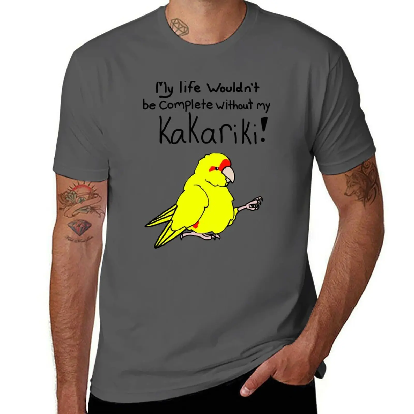 

Kakariki! T-Shirt t shirt personalised t shirt custom print T-Shirt