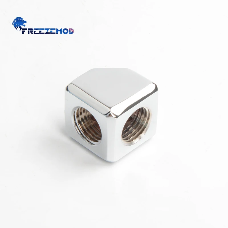 フリーズモッド BSNWT-D90 90 °   ロータリーエルボ デュアル雌ねじ リバーシブルアングルアダプター PC水冷継手