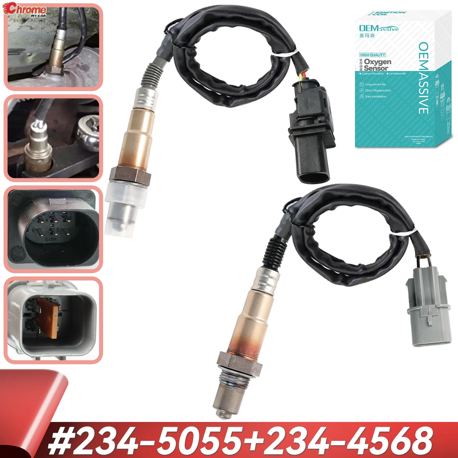 2pcs-new-upstream-downstream-o2-oxygen-lambda-sensor-234-5055-234-4568-for-kia-rio-soul-hyundai-accent-veloster-16l-39210-2b210