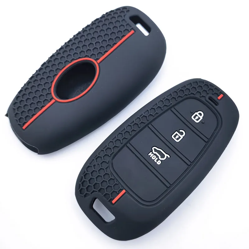 سيارة مفتاح بعيد حامل غطاء لشركة هيونداي توكسون سولاريس سوناتا الهجين NEXO NX4 سانتافي Dn8 2020 2021 2022 اكسسوارات