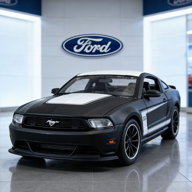 

Maisto 1:24 Ford Mustang Boss 302, легкосплавный автомобиль, литье под давлением и игрушечный транспорт, модель автомобиля, миниатюрная масштабная модель автомобиля для детей