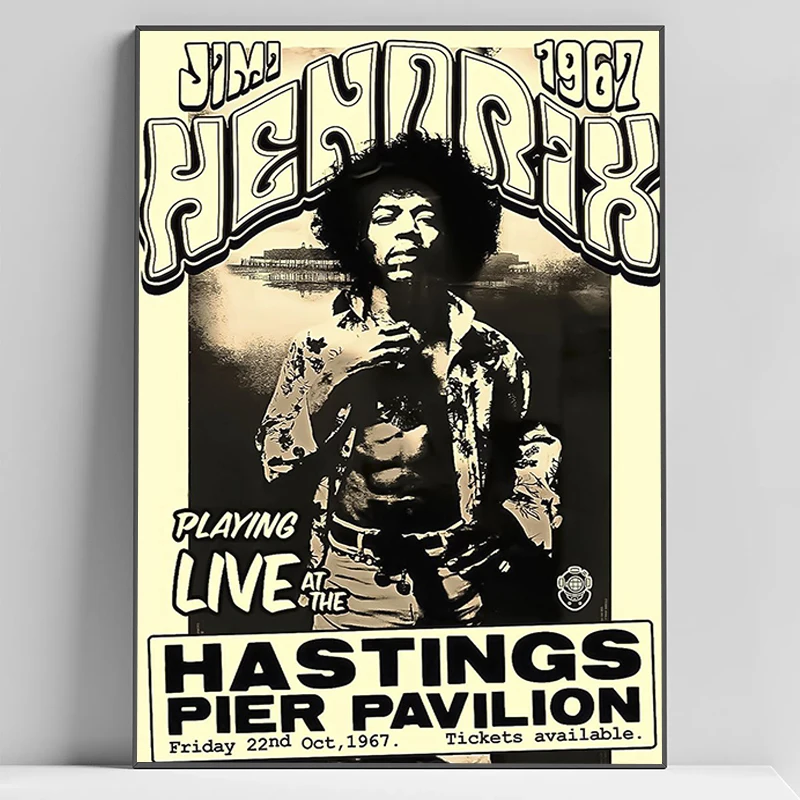 Singer J-Jimi H-Hendrix Poster Room Decor Posters for Wall Art Home Decorations Decoration Painting on Canvas Print Pictures Art