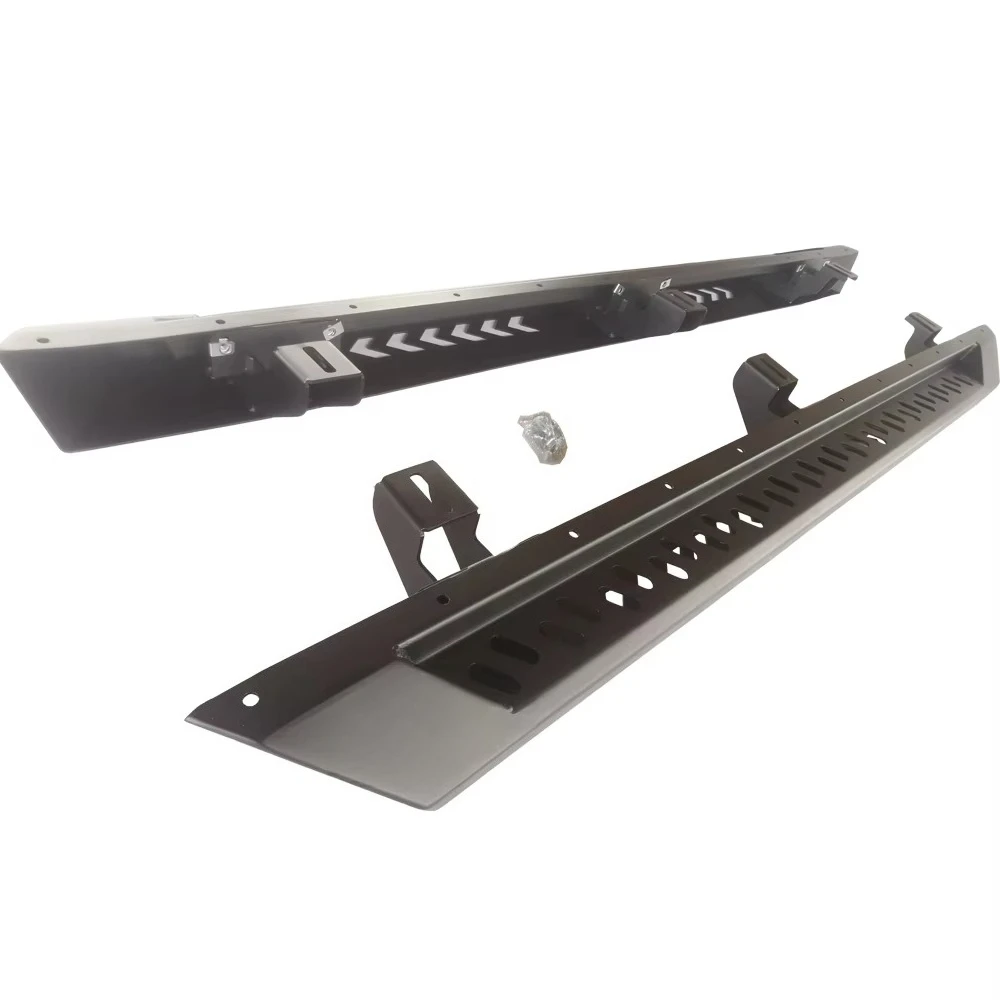 Black Aluminum Alloy Side Step for  for wrangler JL 4 Door Running Board JL1240