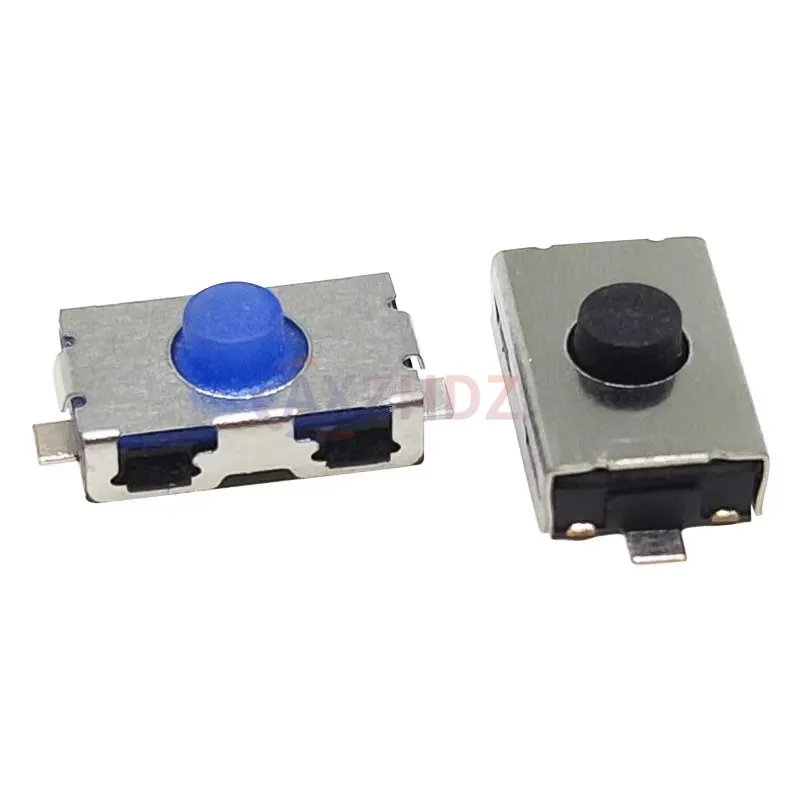 10 個 3X6X2.5MM マイクロスイッチなし通常閉 SMD タッチシリカゲルボタンキーインタラプター 4*6 NC ソフトボタン SMD 3*6*2.5