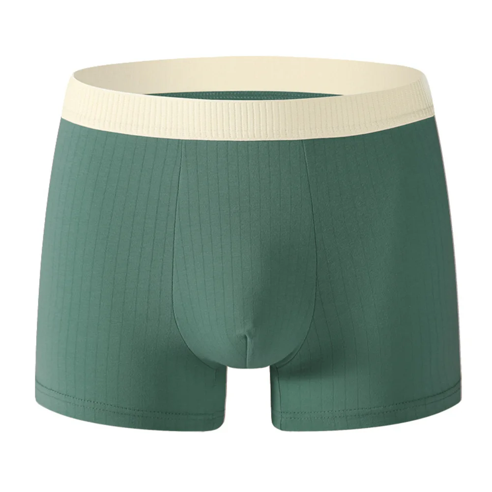 

For Casual Use Comfortable Panties Boxer Briefs Daily Comfort Black Classic Style Design Color Matching Pattern